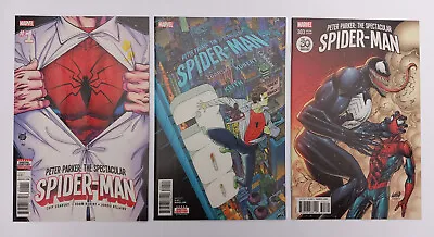 Buy Marvel Comics - Peter Parker Spectacular Spider-Man #1 #300 #303 (2017) • 9.99£