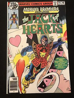 Buy Marvel Premiere 44 7.0 7.5 1st Solo Of The Jack Of Hearts Wk16 • 7.92£