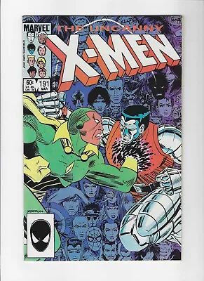 Buy Uncanny X-Men #191 1st Appearance Of Nimrod 1963 Series Marvel • 7.89£