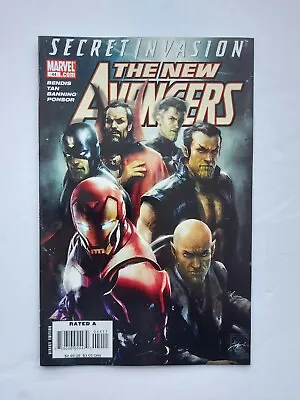 Buy Marvel Comics The New Avengers #44 Secret Invasion 2008 • 3.49£