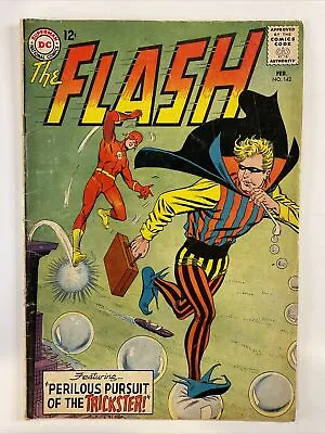 Buy THE FLASH #142 DC Comics 1964 Perilous Pursuit Of The Trickster • 22.13£