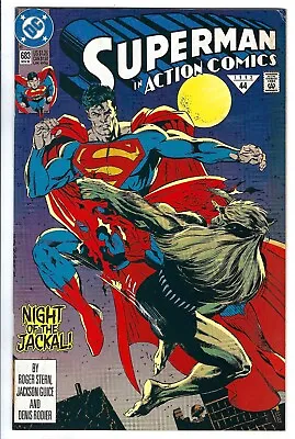 Buy Action Comics #683 - A New Hero, Jackal, Hits Metropolis! • 7.77£