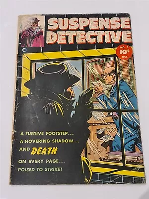 Buy Suspense Detective #3 G/vg (3.0) October 1952 Fawcett Comics** • 39.99£