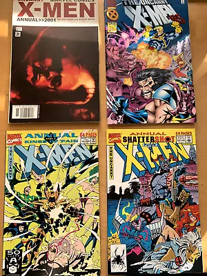 Buy Uncanny X-MEN , Bundle Of 4 Annuals : 1991 (# 15) ; 1992 ( # 16) ; 1995 ; 2001 • 11.99£
