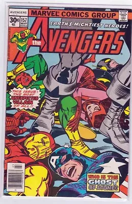 Buy The Avengers #157 (1977) Jack Kirby Cover • 16.78£