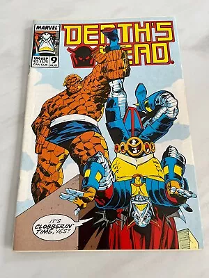 Buy Death's Head #9 - Fantastic Four Crossover - Marvel Comics August 1989 GD/VG 3.0 • 9£