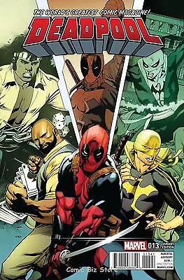 Buy Deadpool #13 (2016) 1st Print Stevens Power Man & Iron Fist Var Note $9.95 Cover • 4.49£