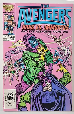 Buy Avengers #269 High Grade Kang Vs. Immortus. Orgin Of Kang As Rama-Tut 1986 • 11.03£