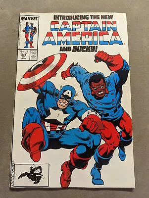 Buy Captain America #334, Marvel Comics, 1987, Lemar Hoskins Bucky, FREE UK POSTAGE • 9.99£