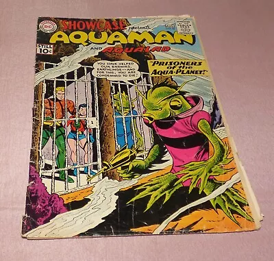 Buy 1961 SHOWCASE #33 Final Issue Of Aquaman Solo Stories SILVER AGE DC COMICS • 27.98£