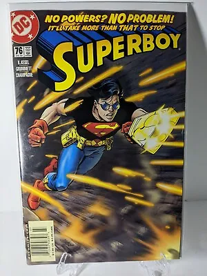 Buy Superboy #76 (2000), DC Comics, No Powers?  No Problem! 12 PICTURES Rad Dad! • 1.65£