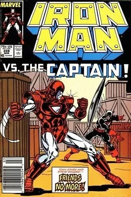Buy Iron Man (1968) #228 Armor Wars Part 4 Newsstand VF. Stock Image • 2.99£