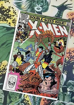 Buy Uncanny X-Men 166 Marvel 1983  Wolverine Colossus Brood 1st Lockheed  • 35£