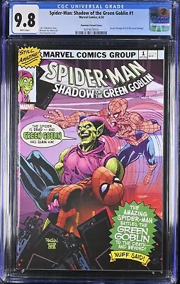 Buy Spider-Man Shadow Of The Green Goblin #1 CGC 9.8 Doctor Strange 14 Homage 2024 • 43.48£