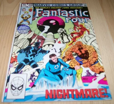 Buy Fantastic Four (1961 1st Series) #248...Published Nov 1982 By Marvel • 8.95£