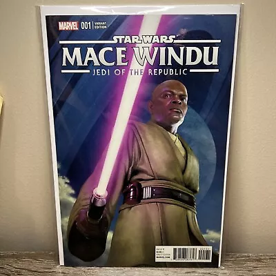 Buy Star War: Jedi Of The Republic - Mace Windu #1 (Marvel, 2017) - Rahzzah Variant • 11.15£
