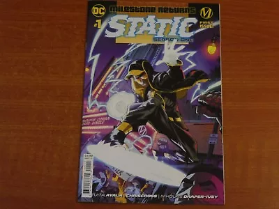 Buy DC Comics:  STATIC 'SEASON ONE' #1  August 2021 Milestone Returns! Regular Cover • 4.99£