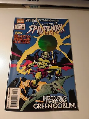 Buy US MARVEL Spectacular Spider-Man (1976 1st Series) #225 3-D Live Action Holodisk • 8.59£