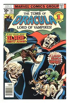 Buy Tomb Of Dracula #58 VF 8.0 1977 • 26.02£