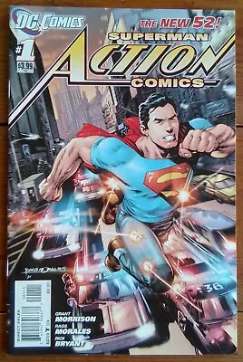 Buy Action Comics 1, New 52, Dc Comics, November 2011, Fn+ • 2.25£