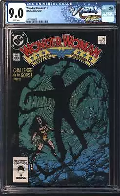 Buy D.C Comics Wonder Woman #11 12/87 FANTAST CGC 9.0 White Pages • 57.24£