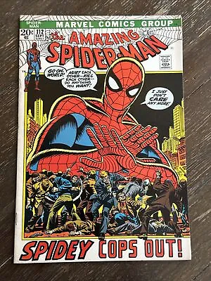 Buy The Amazing Spider-Man #112 (Marvel 1972) Partial Origin Of Peter Parker VF+ • 71.15£