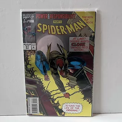 Buy Spider-Man Comic #51 Fantastic Flip Book Foil Variant - Marvel Comics • 9.99£