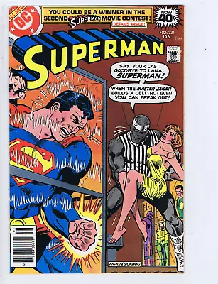 Buy Superman #331 DC Pub 1979 Lockup At 20,000 Feet! 1st Appearance Of Master Jailer • 16.09£