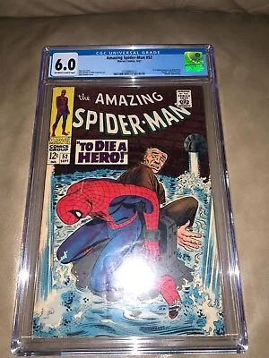 Buy Amazing Spider-Man #52 CGC 6.0 Joe Robertson First Appearance  • 98.95£
