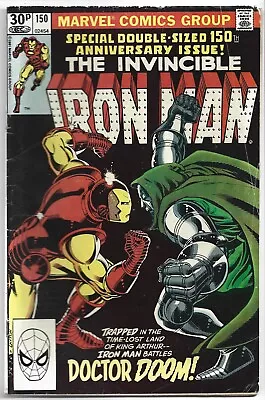 Buy Iron Man #150 - Iron Man Vs Doctor Doom, 1981, Marvel Comic • 16£