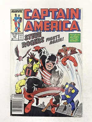 Buy Captain America #337 Marvel Comics First US Agent Costume MCU • 7.14£