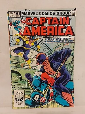 Buy Captain America #282 Marvel Comics 1983 1st Appearance Of Jack Monroe As Nomad • 11.99£