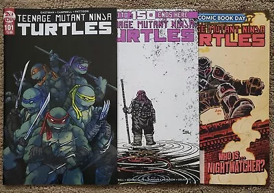 Buy Idw Teenage Mutant Ninja Turtles #101 + #150 + Fcbd 2024 Tmnt 1st Print New • 14.23£