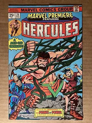 Buy Marvel Premiere 26 Marvel 1975 FN Hercules • 7.91£