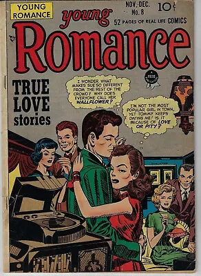 Buy Young Romance # 8 Feature Pub 1948 Kirby And Simon Cover And Art Scarce • 79.15£
