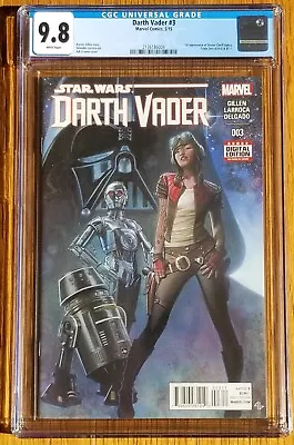 Buy Star Wars Darth Vader #3 1st Doctor Aphra 0-0-0 BT-1 Marvel 2015 CGC 9.8 White • 179.33£
