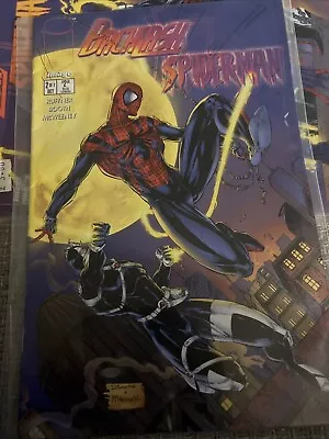 Buy Backlash Spiderman #2 Comic Image Marvel Venom Sean Ruffner Brett Booth 1996 • 5£