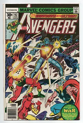 Buy Avengers Vol 1 #162 (1977) VFNM 1st Jocasta Ultron Companion Newsstand • 15.95£