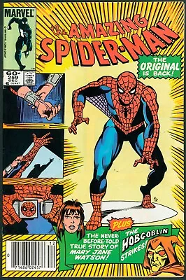 Buy Amazing Spider-Man 259 VF/NM 9.0 Return Of Classic Costume Marvel 1984 • 19.95£