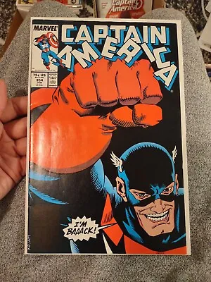 Buy Captain America #354 Marvel 1989 1st Appearance US Agent John Walker  • 19.76£