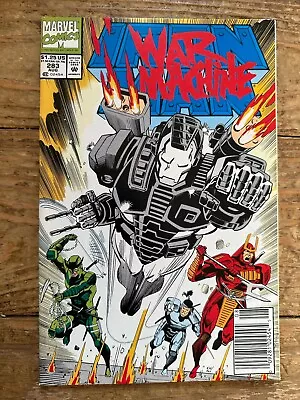 Buy Iron Man 283 FN/VF 7.0 3rd Appearance Of War Machine Armor Marvel Comics • 3.19£