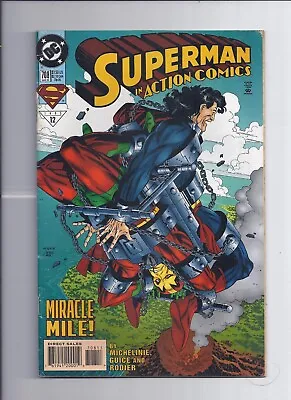 Buy D C Comic  Superman In Action Comics  No 708 Mar 1996 • 6.99£