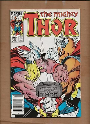 Buy Mighty Thor #338 2nd  Appearance Beta Ray Bill   Marvel Newsstand Upc Code • 19.75£
