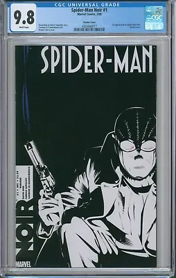 Buy Spider-man Noir #1 Cgc 9.8 1st Appearance Spider-man Noir Spiderverse • 466.24£