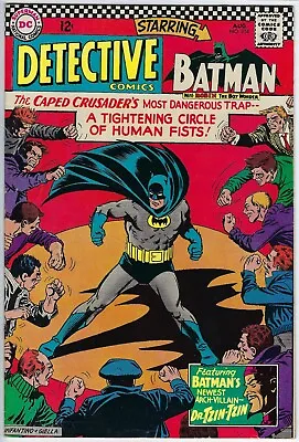 Buy Detective Comics 354 (1966) F/VF 7.0 Infantino-c Elongated Man 1st Dr. Tzin-Tzin • 15.01£