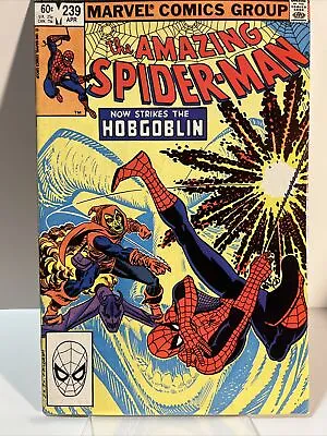 Buy Amazing Spiderman 239 Higher Grade First Spiderman Hobgoblin Battle • 72.21£