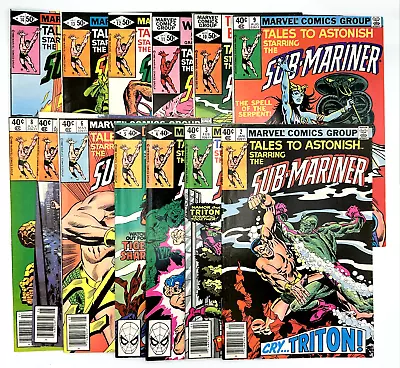 Buy Tales To Astonish Vol. 2 #2-14 Lot Of 13 Near Complete Run Marvel 1979 Namor MCU • 49.76£