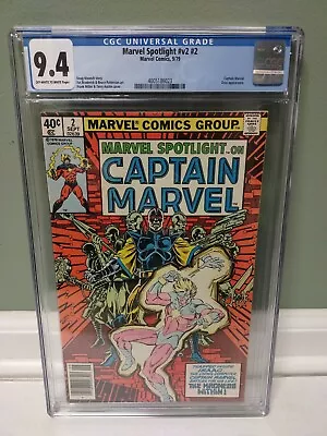 Buy Marvel Spotlight #2 CGC 9.4  Captain Marvel  1979   Frank Miller  🇺🇸🇺🇸 • 54.81£