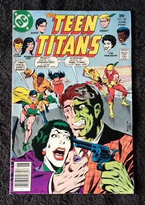 Buy *key Comic* Teen Titans # 48 * 1st Appearance Of Harlequin & Bumblebee (1977 Dc) • 27.98£