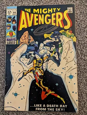Buy Marvel Comics Avengers 64 Silver Age 1969 Barney Barton, Egghead • 9.98£
